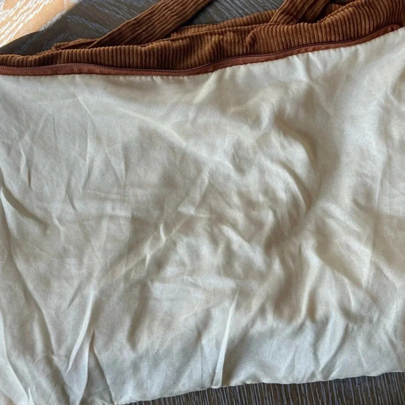 EUC Hirsch + Timber Brown Corduroy Zip-up Tote Bag - Picture 9 of 9